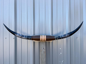 Cuerno de Toro Pulido Montado en Pared, Ecológico, Decorativo, Estilo Rústico del Oeste, Arte de Asta para Interiores de Hogar, Bar, Pub, Hotel - Product Image 5