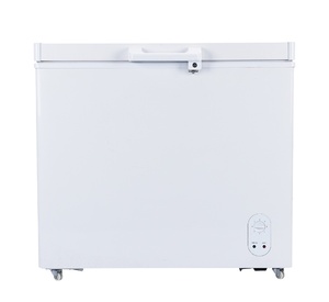 Congélateur coffre à panneau solaire à entraînement direct de haute qualité à faible consommation d'énergie de 208 litres porte unique pour la cuisine d'hôtel - Product Image 5