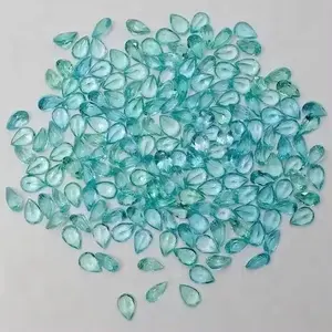 3x5mm-5x7mm Natural cielo azul apatita forma de pera piedra preciosa suelta buena calidad apatita piedra cortada facetada del fabricante - Product Image 1