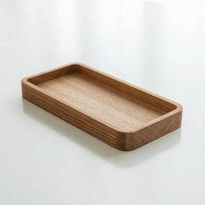 Solid Wooden Serving <b>Tray</b> With Handles For Breakfast Coffee <b>Tea</b> Snacks Restaurant Hotel Home Kitchen Use - Product Image 6