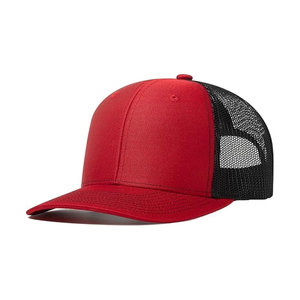 Casquette de camionneur simple et colorée pour jeunes, ajustable avec fermeture snapback et dos en maille, casquette de camionneur protectrice - Product Image 1
