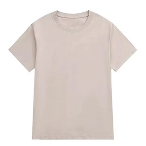 T-shirt pour homme personnalisé en coton 100% de 200 grammes, de haute qualité, poids lourd, coupe classique, séchage rapide, respirant, col rond - Product Image 3
