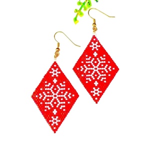 Luxury New Hand Made Beaded <b>Halloween</b> Tassel Hand Embroidery Drop <b>Earrings</b> Fancy Design Unisex India - Product Image 5