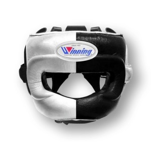 Ensemble d'entraînement de boxe professionnel Winning, équipement de boxe Winning en cuir, protège-tête, gants, protège-guêtres - Product Image 3