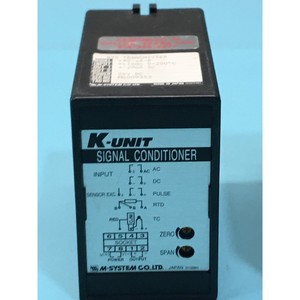 2 M-SYSTEM K-UNIT KRS-4A-R SIGNAL CONDITIONER - Équipements et pièces semi-conducteurs d'occasion de renommée mondiale à vendre - Product Image 3