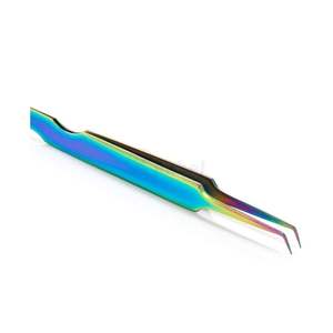 Dolphin Shape Eyelash Isolation Tweezers Stainless Steel Professional Lash Extension <b>Tools</b> For <b>Precise</b> Separation Tips - Product Image 2