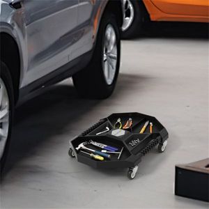 Creeper PP PVC <b>Rolling</b> <b>Tool</b> Storage Caddy with 360 Degrees Swivel Casters 30LBS Capacity for <b>Tool</b> Cases - Product Image 4