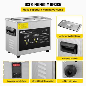 Professional Digital 3L Lab <b>Ultrasonic</b> <b>Cleaner</b> 200W Heater 120W <b>Ultrasonic</b> Timer for Jewelry <b>Industrial</b> <b>Ultrasonic</b> <b>Cleaners</b> - Product Image 6