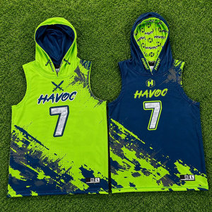 Custom Reversible Flag Football Jerseys <b>Lime</b> <b>Green</b> Blue High Energy 7on7 Football Jerseys Digital Sublimation Team Sportswear - Product Image 5