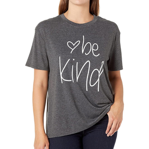 Camiseta de Mujer 2025 de la Mejor Calidad, Diseño Personalizado, Manga Corta, Económica, Ecológica, Transpirable, Mezcla de Spandex/Algodón, Impresión Digital - Product Image 6