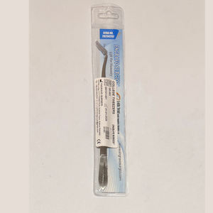 Pinzas de Precisión con Punta Serrada de Acero Inoxidable, Disponibles en Rectas y Curvas, Pulimentadas/Multicolores - Product Image 3