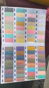 Tissu crêpe uni de qualité supérieure, disponible en plus de 100 couleurs, pour vêtements de créateurs et robes décontractées, au prix d'usine. - Product Image 4