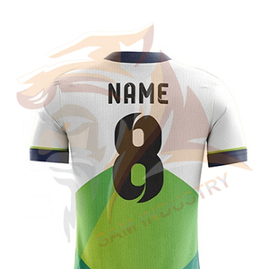 Conjunto de Uniformes de Fútbol Personalizados para Hombre, Sublimados, Transpirables, Ecológicos, de Secado Rápido, 100% Poliéster, Ropa de Entrenamiento para Equipos de Adultos - Product Image 5