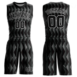 Nuevo Conjunto Deportivo de Baloncesto para Niños, Verano, Camiseta y Pantalones Cortos con Estampado por Sublimación en Poliéster, con Logotipo Personalizable - Product Image 6