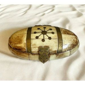 Classic Handcrafted Bone Jewelry Box Decorative Storage <b>Case</b> for Rings <b>Earrings</b> Necklace Box - Product Image 6