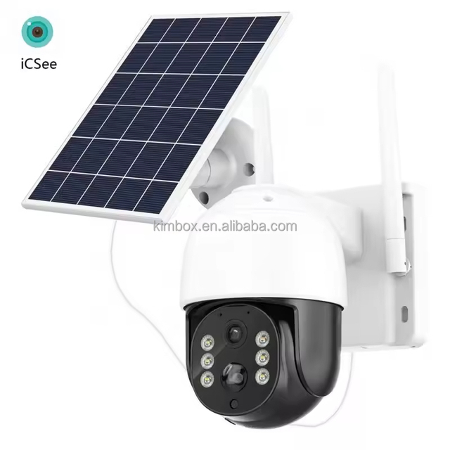 4MP 4G LTE Solar Camera Outdoor Low Power PIR Motion Detection Wireless CCTV Camera EU Version