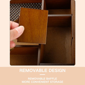 IKZARSA Soporte Profesional y Duradero de Madera Natural para Máquinas de Cortar Pelo de Barbería, Organizador de Herramientas de Barbero de Madera - Product Image 5
