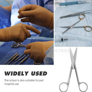 Tijeras Dentales Profesionales con Cuchilla Afilada, Instrumento de Precisión para Laboratorio Dental y Uso Clínico - Product Image 2