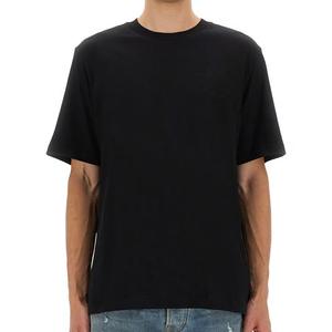 T-shirt blanc oversize en coton vierge pour homme, coupe ample, manches courtes, col rond, décontracté, vente en gros - Product Image 5