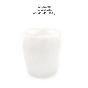 Tarro de Almacenamiento Regal Essence de Alabastro, Contenedor de Piedra Natural Hecho a Mano, Decoración Elegante para Cocina y Hogar, Precio al por Mayor Premium - Product Image 2