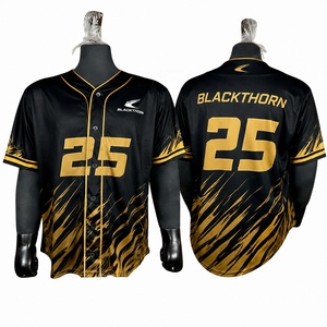 Uniforme de Béisbol Personalizado con Sublimación Completa, Manga Corta, 100% Poliéster, para Adultos, Ropa de Béisbol y Sóftbol - Product Image 4