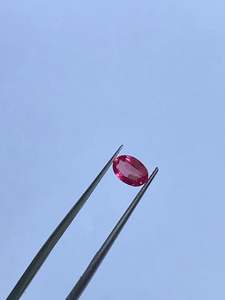 สปิเนลธรรมชาติทรงรีสีชมพูแดง 4.50x6.50 มม. 0.65 กะรัต พลอยหลวมสำหรับทำเครื่องประดับสำหรับผู้หญิง แหวนและจี้ - Product Image 5