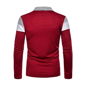 Polo de manga larga para hombre, camiseta profesional OEM personalizada, venta al por mayor de fábrica - Product Image 5