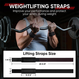 Best Selling Men Women Wrist Straps Breathable Non Slip Top Rating Cotton Neoprene <b>Material</b> Comfortable Fit Regular Use Straps - Product Image 5