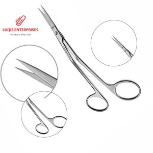 Tijeras Dorsales Supercut, Instrumento Quirúrgico Serrado de Acero Inoxidable, Herramienta de Corte de Precisión para Rinoplastia - Product Image 1