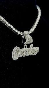 Pendentif pour Rappeur Hip Hop Dernier Bijoux Créatif Exquis Argent 925 Avec Moissanite Glacé Diamant Charme Personnalisé Animal Hibou - Product Image 6