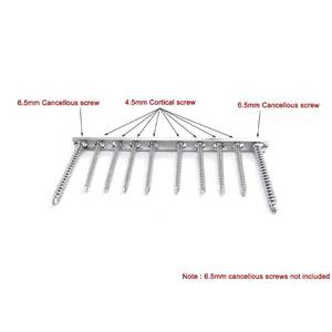 Premium Quality Narrow DCP Plate <b>Set</b> with Cortical <b>Screws</b> Veterinary Stainless Steel Orthopedic Surgical Instruments Kit CE ISO - Product Image 2