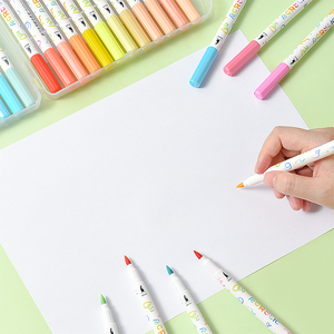 <span class=keywords><strong>Pennarelli</strong></span> <span class=keywords><strong>per</strong></span> <span class=keywords><strong>Tessuti</strong></span> 12/24/36/18/48 Pezzi, Non Tossici, Multicolore, <span class=keywords><strong>Lavabili</strong></span>, Acrilici <span class=keywords><strong>per</strong></span> Scrivere e Disegnare - Product Image 2