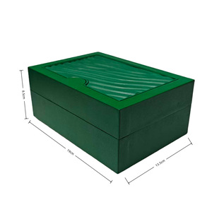 Caja de regalo para reloj de cuero PU hecha a medida, venta al por mayor de fábrica, caja de reloj mecánico de lujo para hombre y mujer - Product Image 1