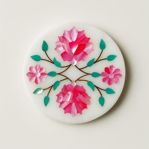 Wholesale Dragonfly Brass Inlay Marble <b>Coasters</b> Handcrafted <b>Drink</b> <b>Coasters</b> Luxury Bar Accessories Set Decorative <b>Coasters</b> - Product Image 6