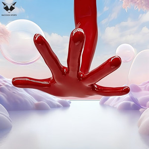Sexy <b>Red</b> Glossy PU Leather <b>Long</b> <b>Gloves</b> Women Wet Look Patent Leather <b>Gloves</b> Clubwear Dance Party Cosplay Mittens - Product Image 5