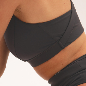 Women Training Sports <b>Bra</b> Lightweight Breathable Nylon Spandex Comfortable <b>Stretch</b> Fitness Workout Apparel OEM Service - Product Image 5