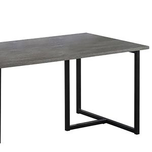 Set da soggiorno in 3 pezzi grigio e nero stagionato pezzi occasionali per l'arredamento della casa - Product Image 4