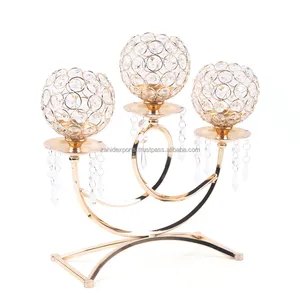 Candelabro de Lujo Hecho a Mano, Forma Redonda, Modelo ZE-3183V, para Decoración Navideña del Hogar, por Zahid Exports en India - Product Image 1