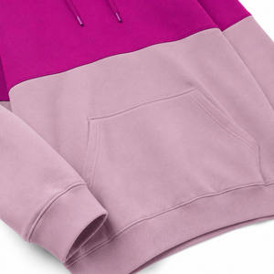 Sudadera con Capucha Unisex de Bloques de Color, Felpa Francesa, Diseño Holgado Informal con Bolsillos, Ropa de Otoño - Product Image 2