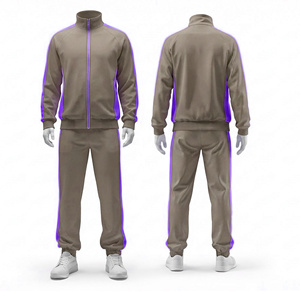 ชุดวอร์มซับลิเมชั่นแบบกำหนดเอง ชุดกีฬาวิ่งออกกำลังกาย ระบายอากาศได้ดี ผลิตจากโพลีเอสเตอร์ ชุดฟิตเนส ผู้ผลิต OEM - Product Image 3