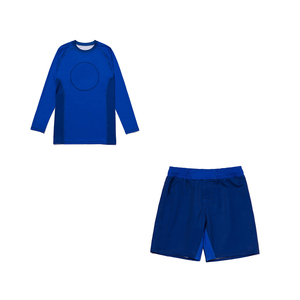 Maillot de bain à manches longues pour homme, noir, protection UV UPF50+, séchage rapide, coupe compressive extensible, pour la plage, les sports nautiques et le surf - Product Image 1