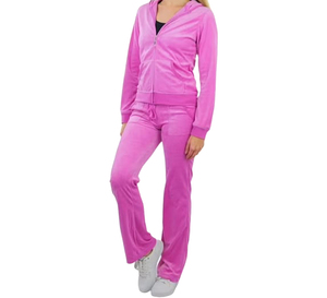 Chándal Ligero con Capucha para Mujer, Transpirable, de Poliéster, Mangas Largas, Bolsillos Laterales, Corte Regular, Diseño Casual de Otoño, Color Sólido - Product Image 3