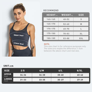 New Style Women's Sports <b>Bra</b> Fitness Workout Training Running Yoga Seamless <b>Stretch</b> Support <b>Bra</b> Wholesale Custom Logo Activewear - Product Image 3