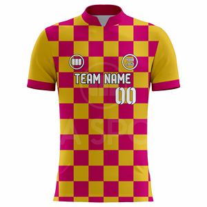 Ensemble d'uniformes de football imprimés de haute qualité, tailles plus, maillots de football personnalisés, OEM, approvisionnement en gros, vente directe d'usine - Product Image 2