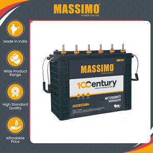 Batterie tubulaire haute qualité MASSIMO 260Ah 12V, fabriquée en Inde, pour les acheteurs en gros - Product Image 2