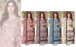 Catálogo de Exportadores de Trajes Pakistaníes de Chifón de Diseño en Colores de Excelente Calidad - Product Image 2