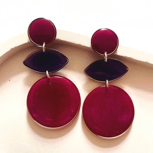 <b>Top</b> Demanded Personalized Resin <b>Earrings</b> With Unique Design Trendy Handmade Gift For Women And Girls Bulk Supplier - Product Image 1