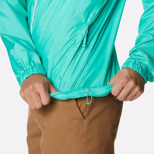 Wholesale Lightweight Packable Travel Men Jacket Waterproof <b>Windbreaker</b> Hooded Jacket for Outdoor Activities - Product Image 3