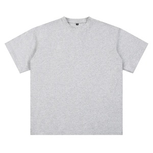 เสื้อยืดคอกลมแขนสั้นทรงปกติสีเบจสำหรับผู้ชาย ผ้าฝ้ายเจอร์ซีย์ 100% สไตล์ลำลอง สีพื้น พิมพ์ลายดิจิทัล ระบายอากาศได้ดี - Product Image 3
