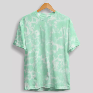 Camiseta Tie Dye en Espiral Personalizada al por Mayor, 100% Algodón, Estilo Urbano Holgado, Informal, Unisex, para Verano - Product Image 3